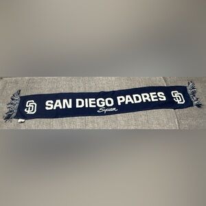 Navy Blue San Diego Padres Scarf